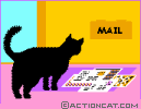 The cat and the mail